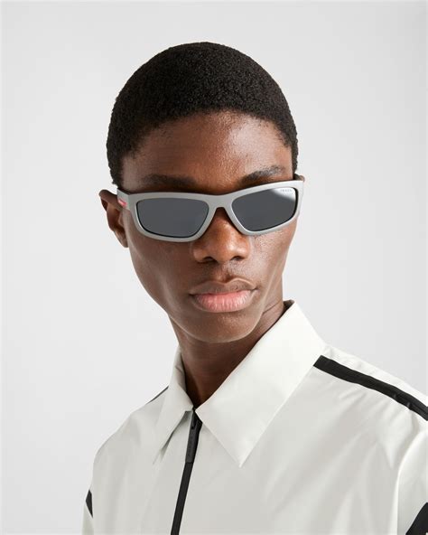 prada carbon fibre sunglasses|Mirrored Carbon Lenses Prada Linea Rossa Sunglasses .